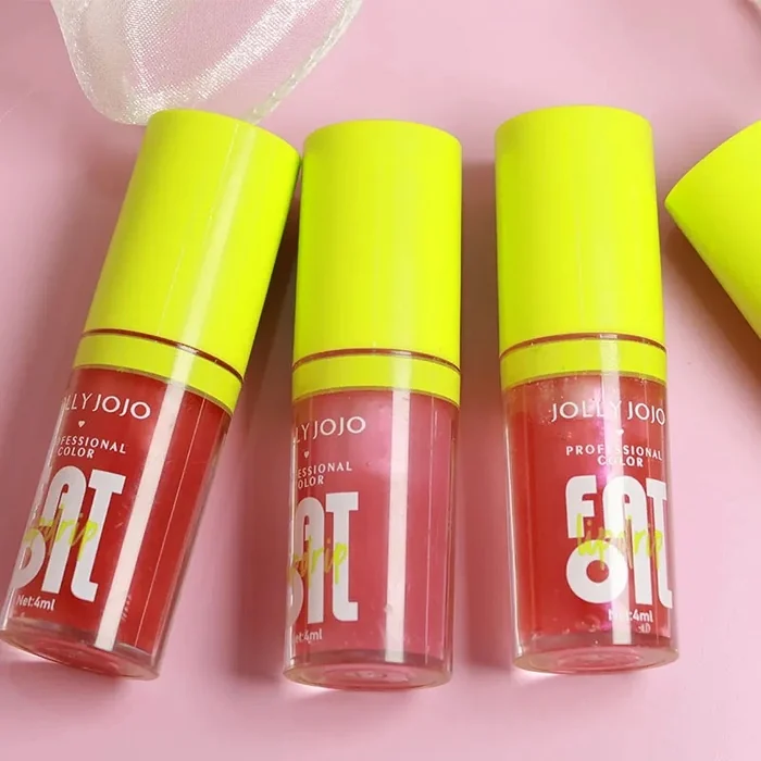 Jolly Jojo lip oils in juicy shades