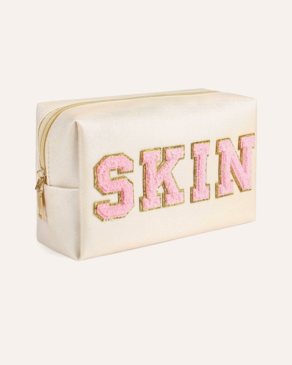 Chenille Letter Pouch