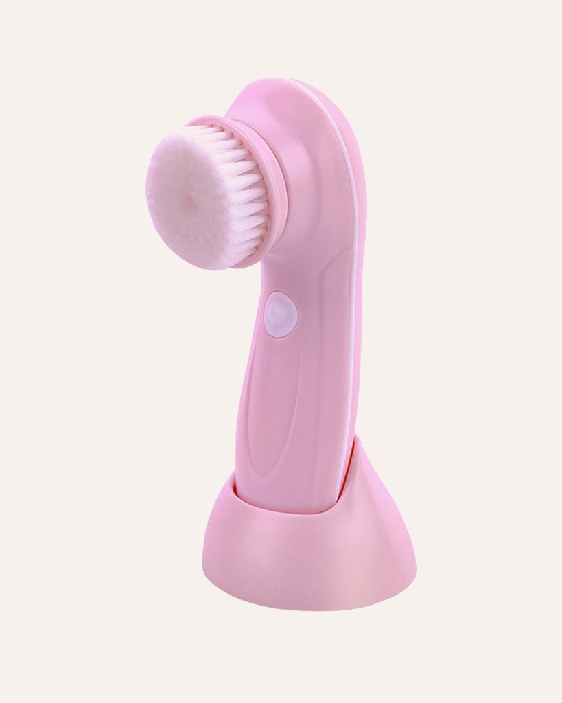 Electric Facial Cleansing Brush (Pink)