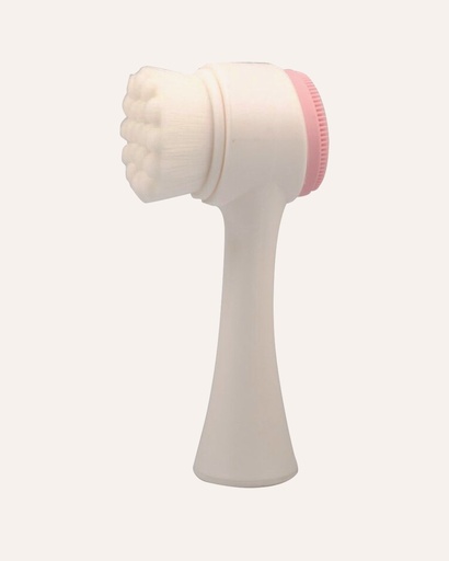Double-Sided Facial Brush (Pink)