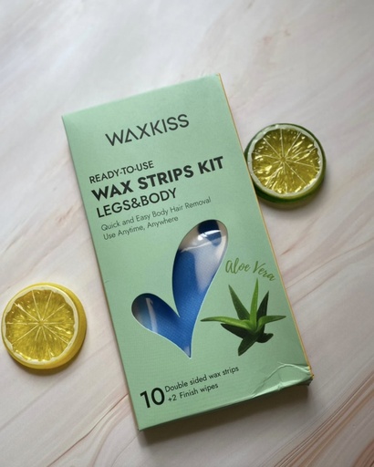 Ready-to-Use Wax Strips (Aloe Vera)